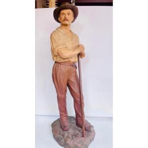 Joliveaux Terracotta Statue